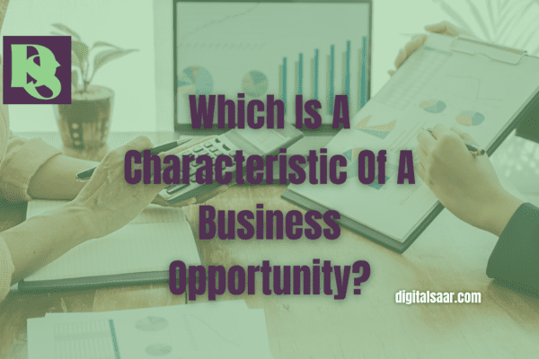 Which Is A Characteristic Of A Business Opportunity