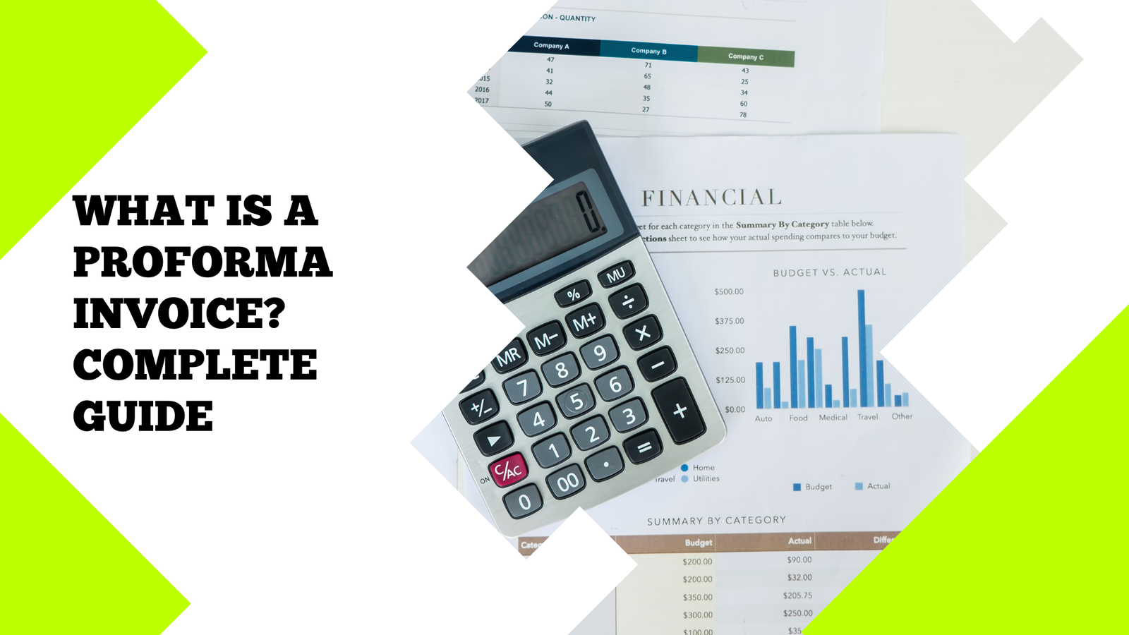 What Is A Proforma Invoice