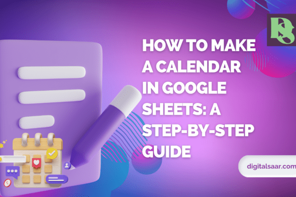 How To Make A Calendar In Google Sheets