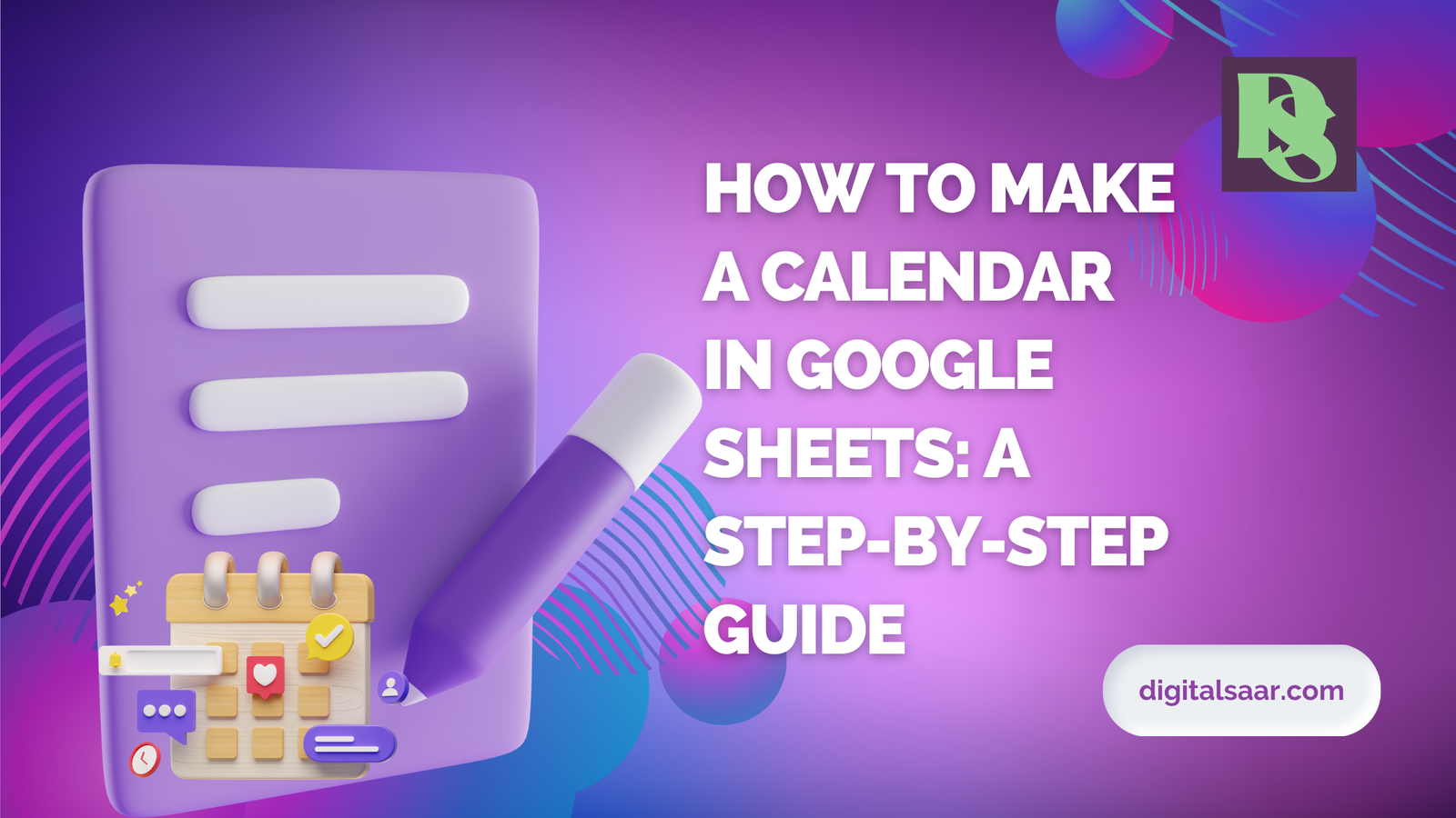 How To Make A Calendar In Google Sheets