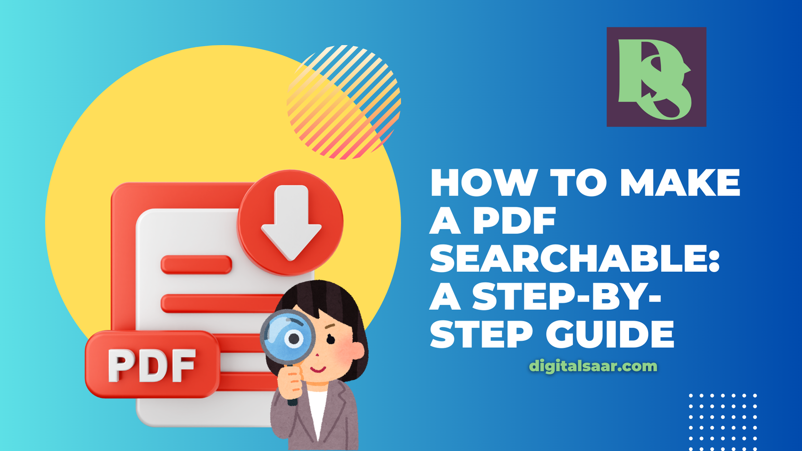 How To Make A Pdf Searchable